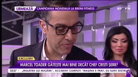 Chef Cristi Şerb a gătit pentru Maria Constantin &icirc;n direct, la TV