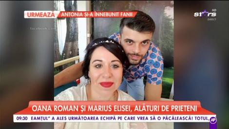 S-au împlinit trei ani de când Oana Roman și Marius Elisei s-au căsătorit