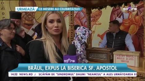 Bucureştenii se pot închina la Brâul Maicii Domnului, expus în Biserica parohiei Sf. Apostol Ioan din Sectorul 4