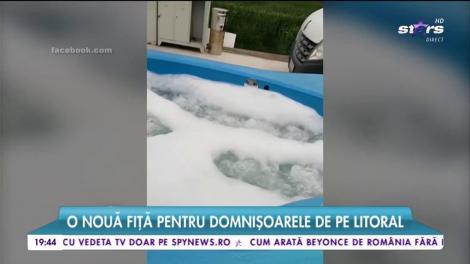 Maşina cu jacuzzi, ultima fiţă pe litoralul românesc