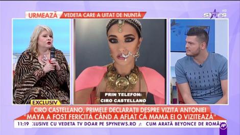 Ciro Castellano, reacţie dură după ce Antonia şi-a vizitat fiica după aproape un an: "N-au avut timp 10 luni, o oră jumate cu avionul"