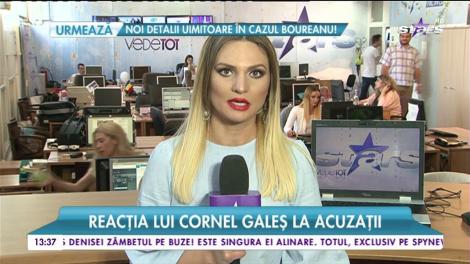 Reacţia lui Cornel Galeş la acuzaţii
