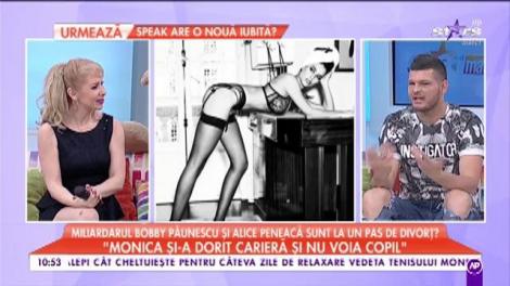 Ce spune Alice Peneacă, după ce s-a zvonit că e la un pas de divorţ! Bobby Păunescu o contrazice