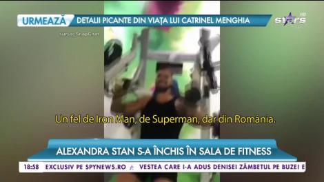 Alexandra Stan ar face orice pentru un corp bine tonifiat