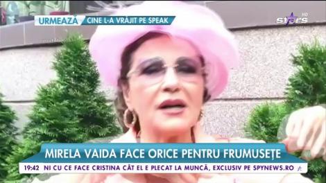 Mirela Vaida aplică trucul Irinei Loghin pentru a scăpa de guşă!