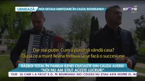 Război total în familia Ilenei Ciuculete din cauza averii. Copiii artistei, adevărul despre ce s-a întâmplat după moartea mamei