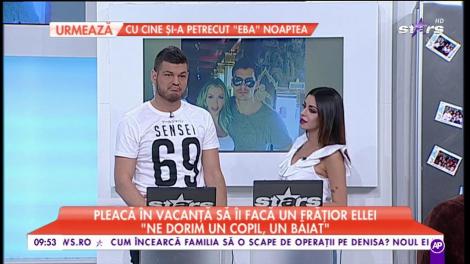 Andreea Bălan şi George Burcea, din nou părinţi: "Vrem un băieţel!"