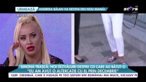 Simona Traşcă, noi dezvăluiri despre cei care au bătut-o