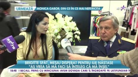 Brigitte Sfăt, mesaj disperat pentru Ilie Năstase: ”Nu vreau să mai fiu din nou cârpa ta!”