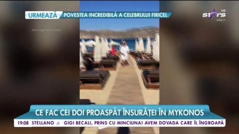 Raluca şi Adrian Ropotan, lună de miere de vis departe de România