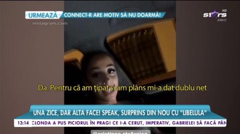 Una zice, dar alta face! Speak, surprins din nou cu "Libelula" şi-au petrecut noaptea împreună? Tachinările dintre ei îi dau de gol!