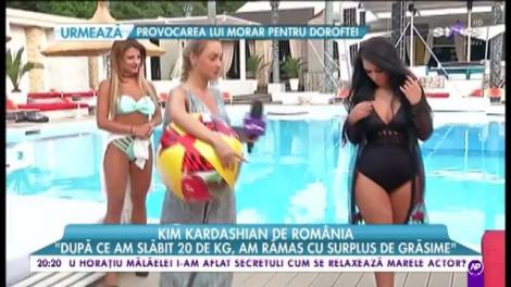 Kim Kardashian de România, diva cu cel mai sexy posterior din showbiz