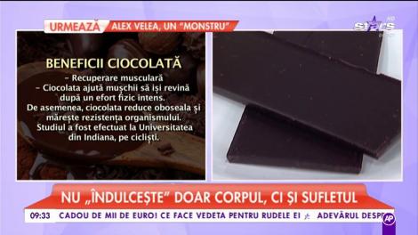 Beneficiile consumului de ciocolată