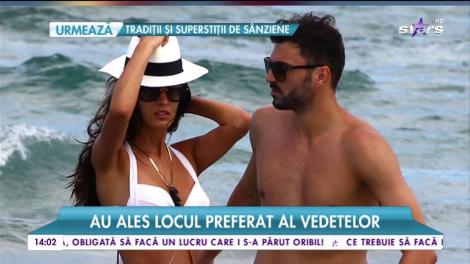 Raluca Ogică şi Adrian Ropotan, în luna de miere