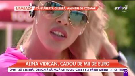 Alina Vidican, cadou de mii de euro pentru părinții ei