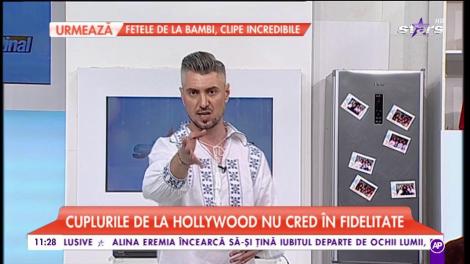 Cuplurile de la Hollywood care nu cred în fidelitate