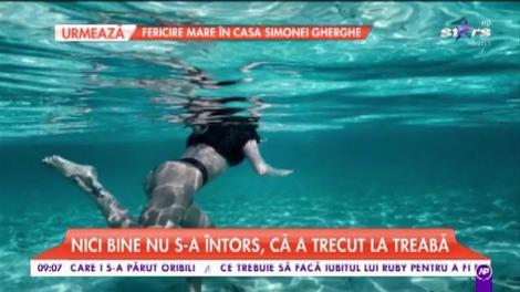 Delia, probleme la unul dintre ochi, în vacanță