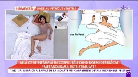 Ce se întâmplă în corpul tău atunci când dormi dezbrăcat