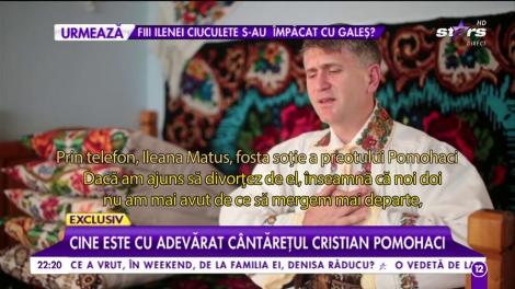 Fosta soţie a lui Cristian Pomohaci, faţă în faţă cu întrebarea: "L-aţi suspectat că i-ar fi plăcut şi bărbaţii?"