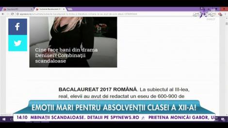 Emoţii mari pentru absolvenţii clasei a XII-a!