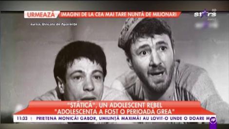 Gheorghe Visu, un adolescent rebel: ”A fost o perioadă grea”