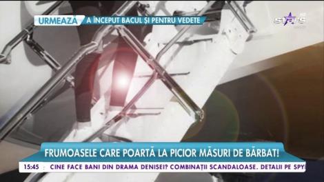 Vedetele care poartă la picior măsuri de bărbat! Trăiesc pe picior mare și la figurat și la propriu