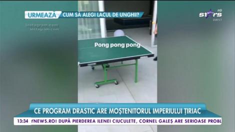 Ion Ion Țiriac, antrenat de campioni! Ce program drastic are moștenitorul imperiului Țiriac