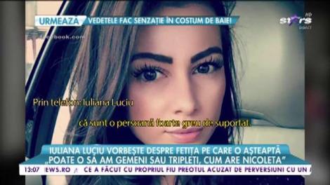 Iuliana Luciu vorbește despre fetița pe care o așteaptă! "Sper să am o fetiță!"