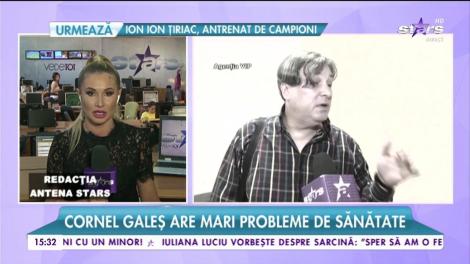 ULTIMA ORĂ. Cornel Galeş are mari probleme de sănătate. Soțul Ilenei Ciuculete a ajuns pe mâna medicilor!