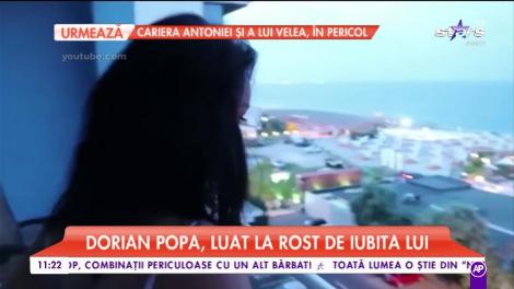 Dorian Popa a fost luat la rost de iubită! Totul a fost filmat