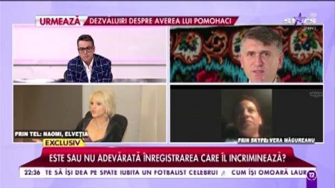 Naomi a nominalizat nume grele: „Ne duceam toți la operă. Dacă mă enervez vin cu lista homosexualilor, care apar la tv!”