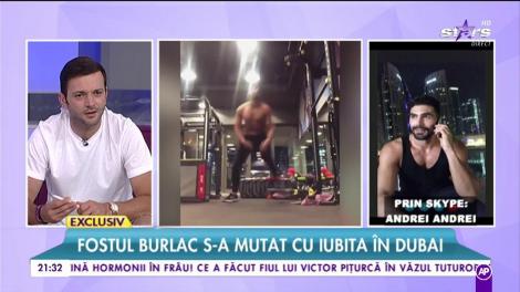 "Burlacul" Andrei Andrei, antrenorul personal al şeicilor din Dubai! Cum arată "biroul" lui
