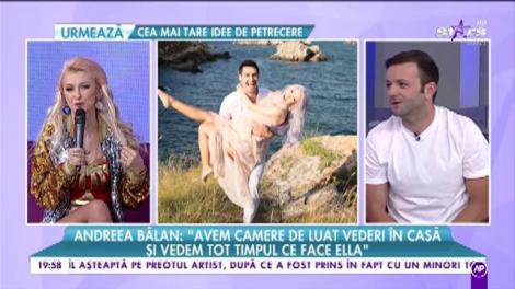 Andreea Bălan, o mămică devotată: "Avem camere de luat vederi în casă şi vedem tot timpul ce face Ella"