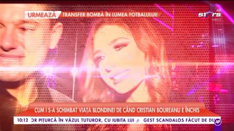 De când Cristian Boureanu este după gratii, Laura Dincă, iubita sa, are tot felul de activități
