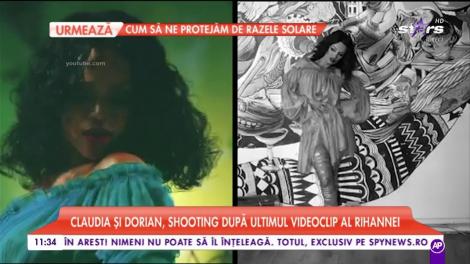 Dorian Popa, colaborare de excepție cu iubita sa, Claudia, o mare fană a Rihannei