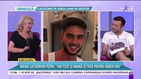 Luminiţa Popa, mama lui Dorian Popa: "Am insistat să-l fac un cântăreţ la operă"