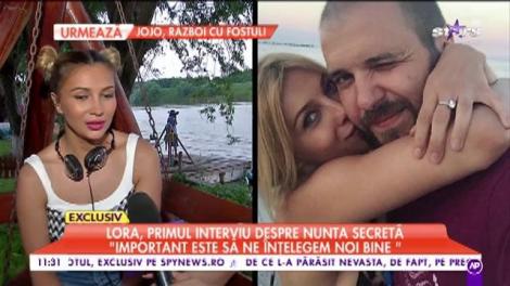Lora, interviu despre nunta secretă: "Nu este stabilit nimic"