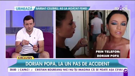 Dorian Popa, martor la un accident teribil: "A venit ambulanţa, am vrut să văd dacă pot să ajut cu ceva"