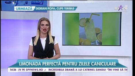 Limonada perfectă pentru zilele caniculare! Proporțiile sunt cele mai importante!