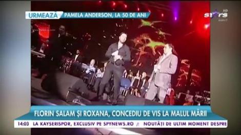 Florin Salam și Roxana, concediu la malul mării! Își fac toate poftele pe litoral