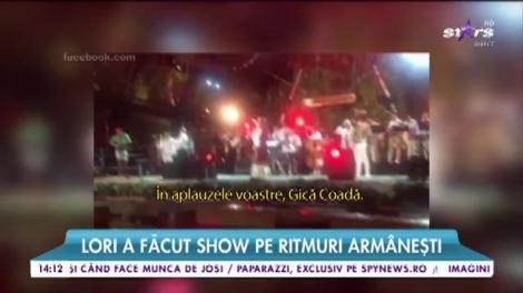 Loredana, pasiune pentru muzica macedonească! Lori a făcut show pe ritmuri armâneşti