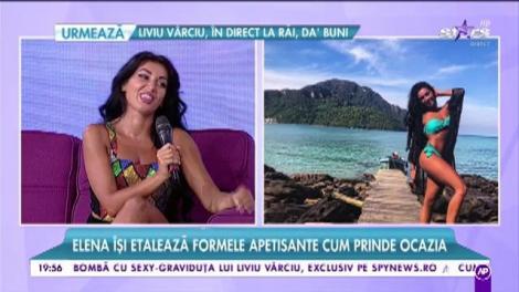 Elena s-a apucat intens de sport: ”Sunt cu zece kilograme mai slabă decât în perioada Mandinga”
