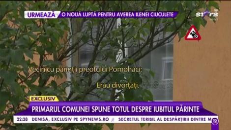 Vecinii părintelui Cristian Pomohaci: ”S-a căsătorit ca să primească parohie”