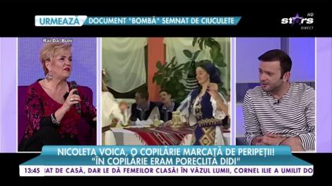 Nicoleta Voica, o copilărie marcată de peripeţii! Nicoleta i-a băgat degetele fratelui la maşina de tocat