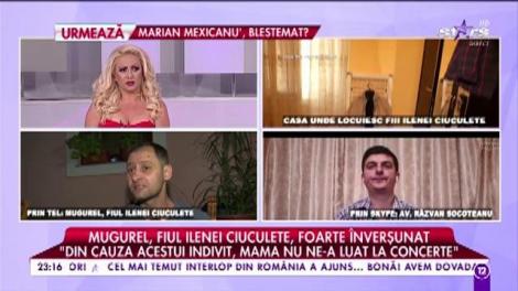Mugurel, fiul Ilenei Ciuculete: ”Din cauza lui Cornel, mama nu ne-a luat la concerte”