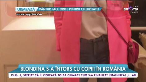 Imaginile care au dat-o de gol pe Alina VIdican! A petrecut pe banii lui Cristi Borcea și s-a întors în România!