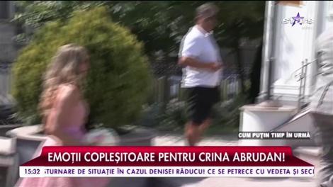 Emoţii copleşitoare pentru Crina Abrudan! Astăzi spune cel mai emoţionant "da" din viaţa ei!