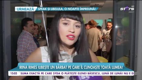Irina RImes iubește un bărbat pe care &icirc;l cunoaște toată lumea! "Am lucrat și nu prea am fost la petreceri!"