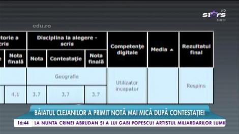 Fulgy, o nouă lovitură după eşecul de la bacalaureat! Băiatul Clejanilor a primit notă mai mică după contestaţie!