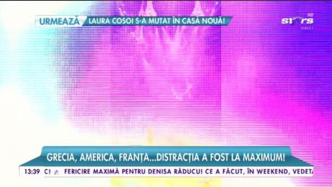 Prin ce colţuri ale lumii s-au distrat vedetele în weekend?